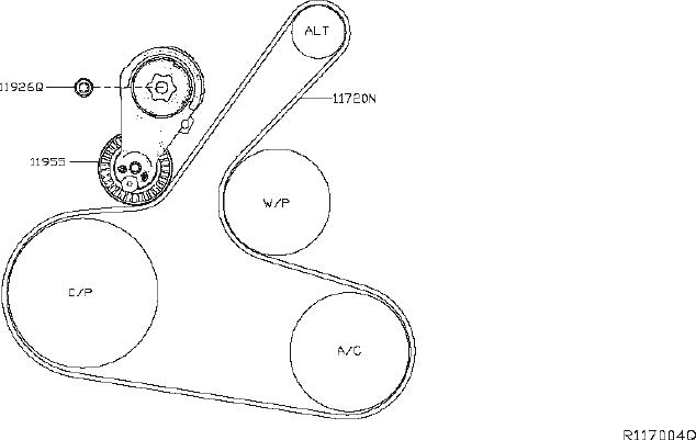 Nissan-Altima-Accessory-Drive-Belt-Tensioner---11955-6CA0A-...